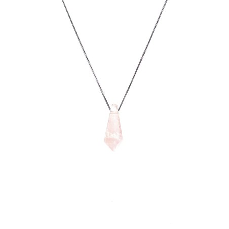 LITHO 2182 MORGANITE - pendant charm Handmade