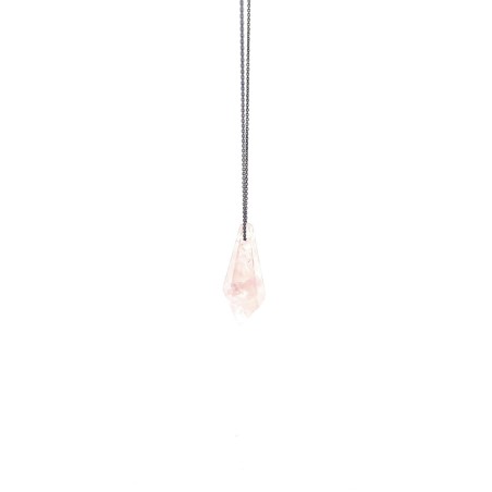 LITHO 2182 MORGANITE - pendant charm Handmade