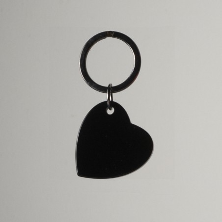 AMOUR - Keyring in acetate handcrafted by Hervé Domar workshop