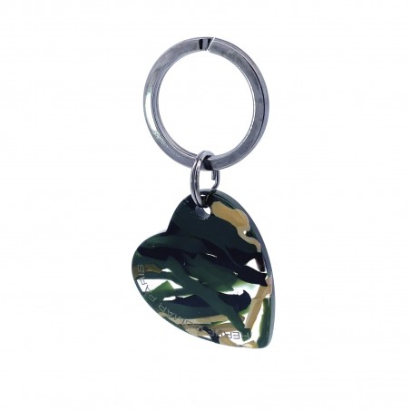 AMOUR - Keyring in acetate handcrafted by Hervé Domar workshop