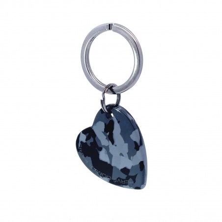 AMOUR - Keyring in acetate handcrafted by Hervé Domar workshop