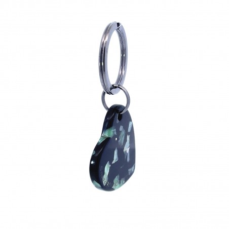 AMOUR - Keyring in acetate handcrafted by Hervé Domar workshop
