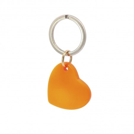 AMOUR - Keyring in acetate handcrafted by Hervé Domar workshop