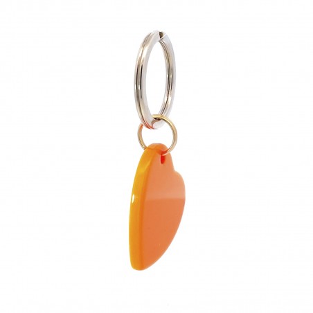 AMOUR - Keyring in acetate handcrafted by Hervé Domar workshop