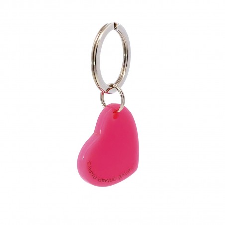 AMOUR - Keyring in acetate handcrafted by Hervé Domar workshop