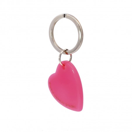 AMOUR - Keyring in acetate handcrafted by Hervé Domar workshop