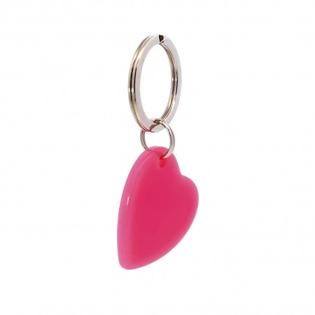 AMOUR - Keyring in acetate handcrafted by Hervé Domar workshop