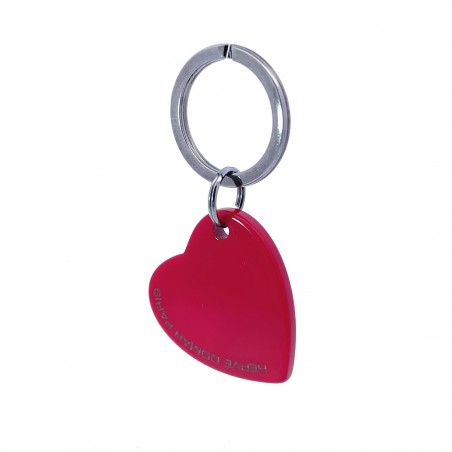 AMOUR - Keyring in acetate handcrafted by Hervé Domar workshop