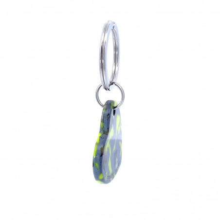 AMOUR - Keyring in acetate handcrafted by Hervé Domar workshop