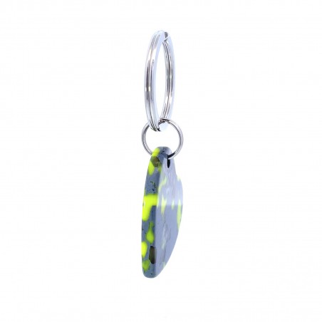 AMOUR - Keyring in acetate handcrafted by Hervé Domar workshop
