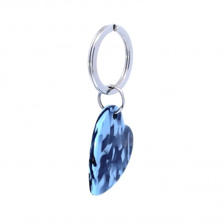 AMOUR - Keyring in acetate handcrafted by Hervé Domar workshop