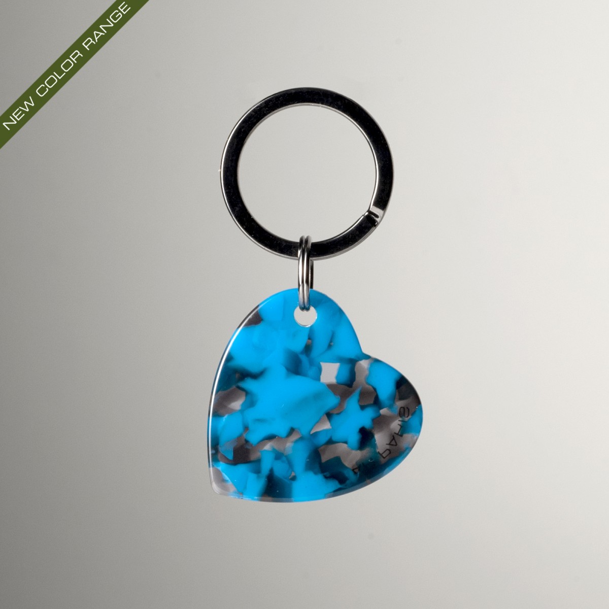 AMOUR - Keyring in acetate handcrafted by Hervé Domar workshop