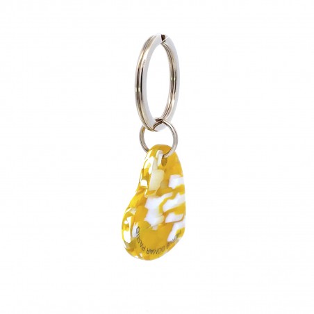 AMOUR - Keyring in acetate handcrafted by Hervé Domar workshop