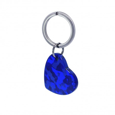 AMOUR - Keyring in acetate handcrafted by Hervé Domar workshop
