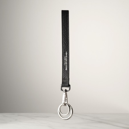 DRAGONNE - Keyring in leather handcrafted in Italy