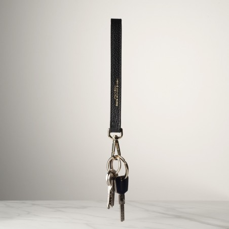 DRAGONNE - Keyring in leather handcrafted in Italy