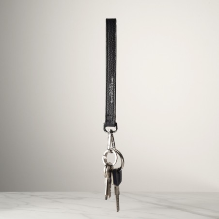 DRAGONNE - Keyring in leather handcrafted in Italy