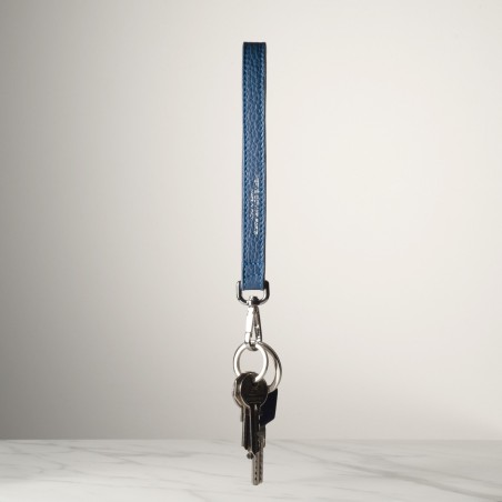 DRAGONNE - Keyring in leather handcrafted in Italy