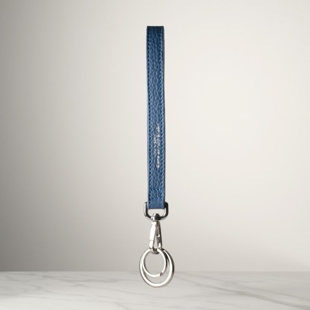 DRAGONNE - Keyring in leather handcrafted in Italy