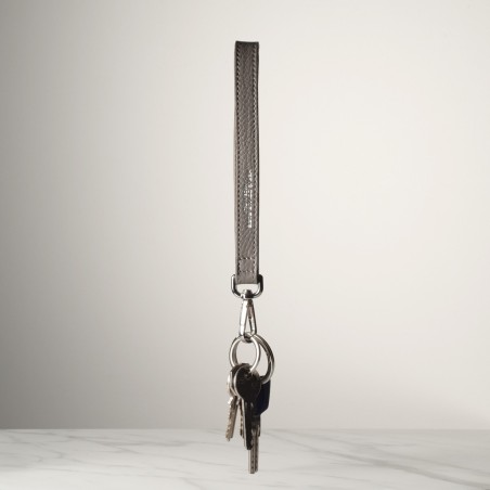 DRAGONNE - Keyring in leather handcrafted in Italy