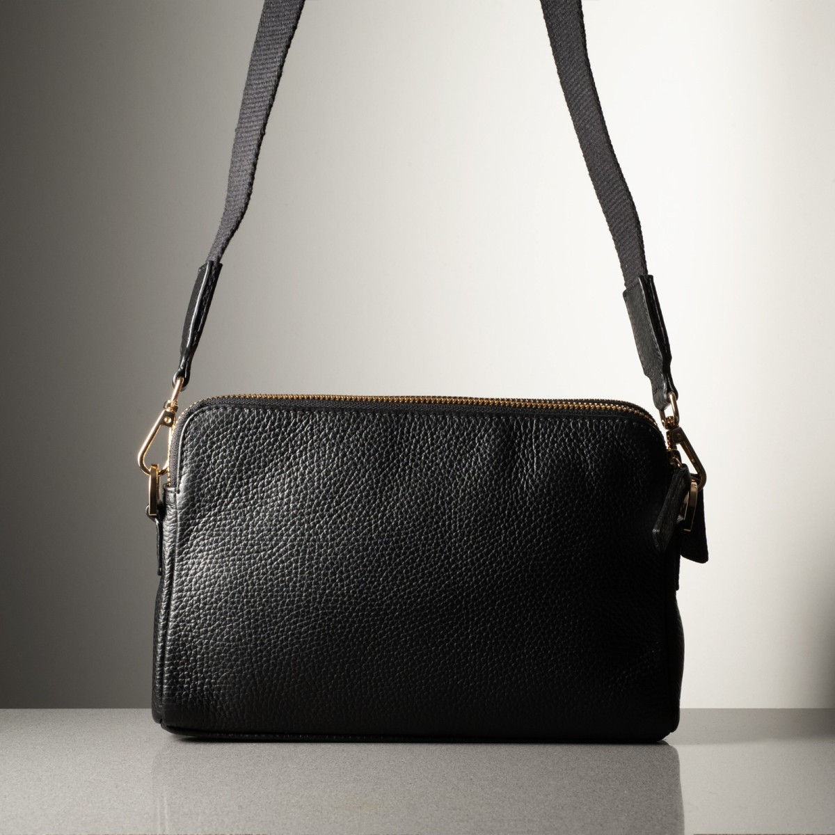 MARTINA - Small bull calf leather bag handmade in Italy