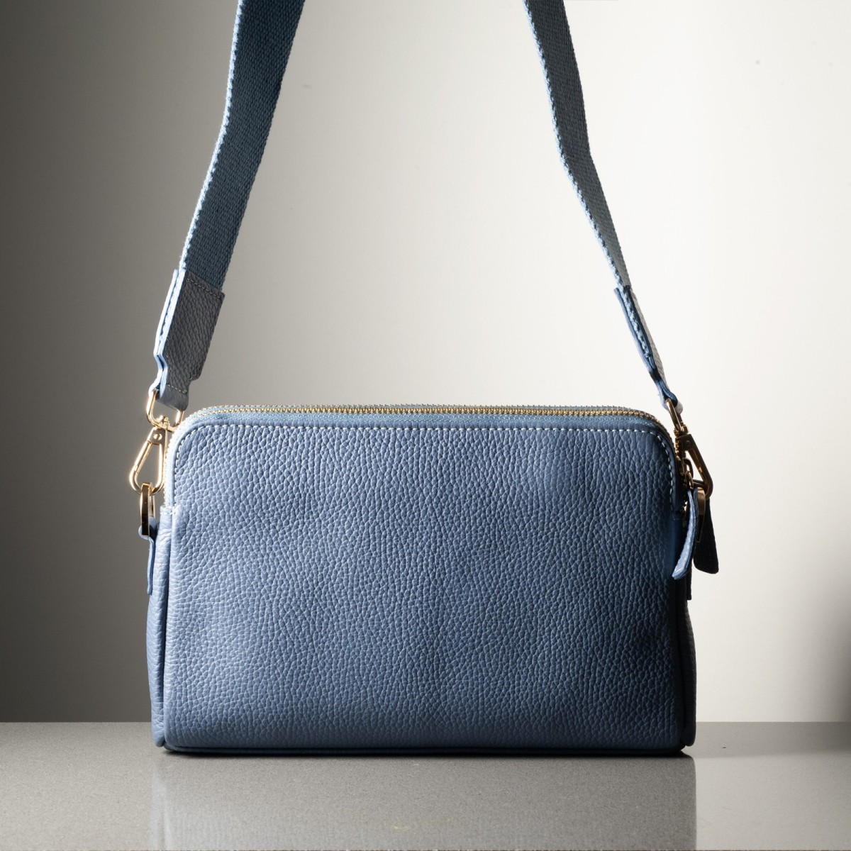 MARTINA - Small bull calf leather bag handmade in Italy