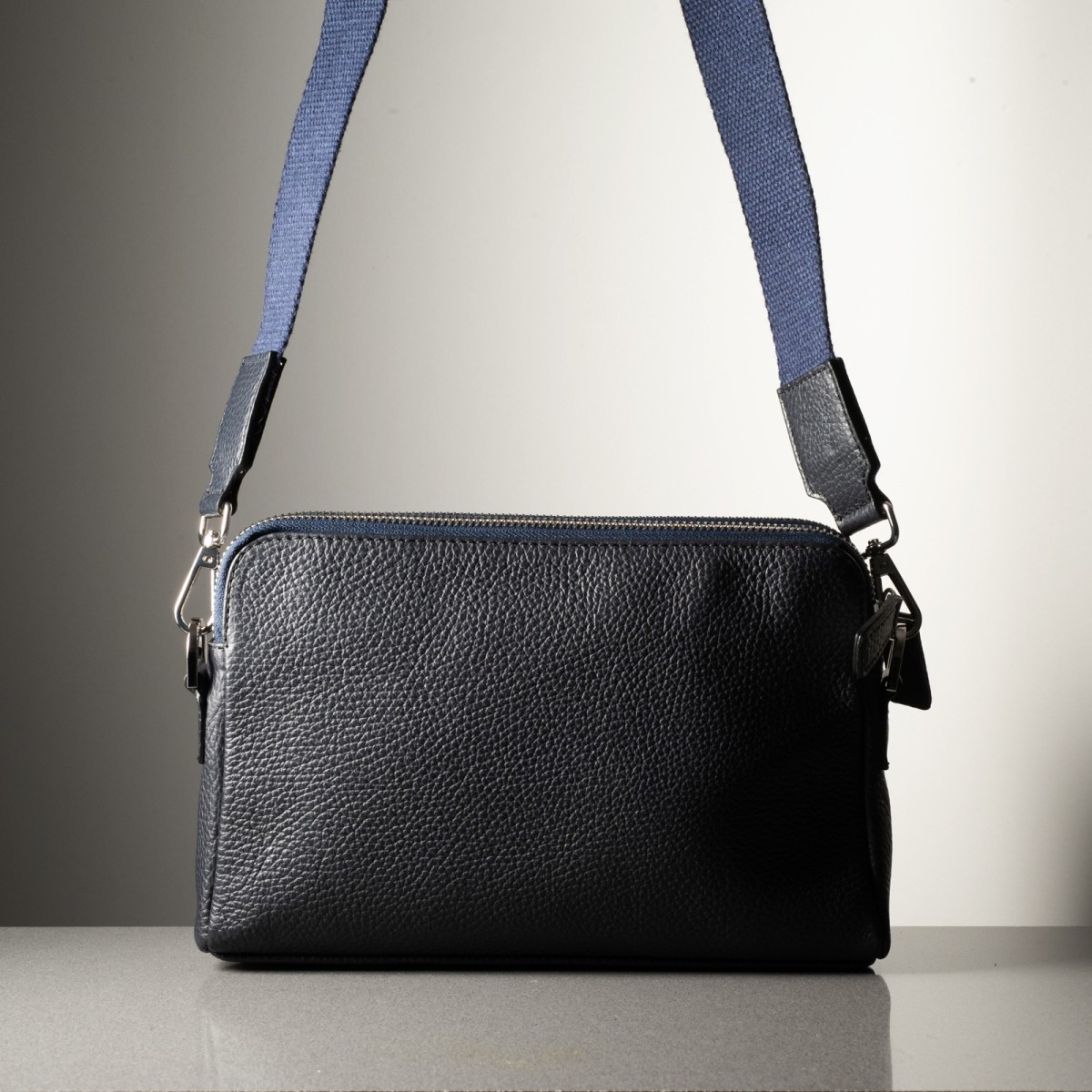 MARTINA - Small bull calf leather bag handmade in Italy