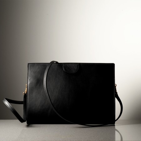 BARBARA CUIR - Sac en cuir de veau fabriqué à la main en Italie