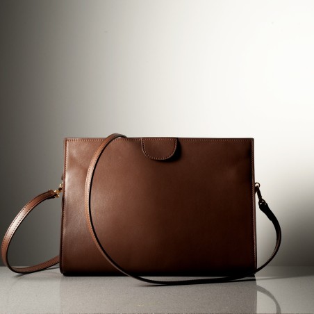 BARBARA CUIR - Sac en cuir de veau fabriqué à la main en Italie