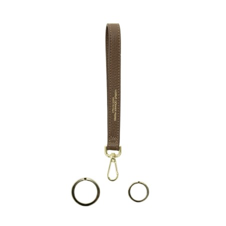 Dragonne - Porte-clés en cuir fabriqué à la main en Italie