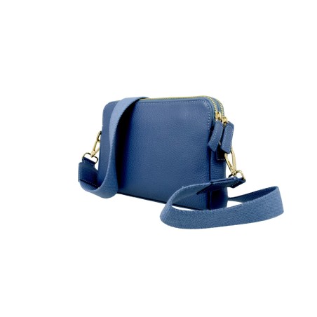 MARTINA - Small bull calf leather bag handmade in Italy