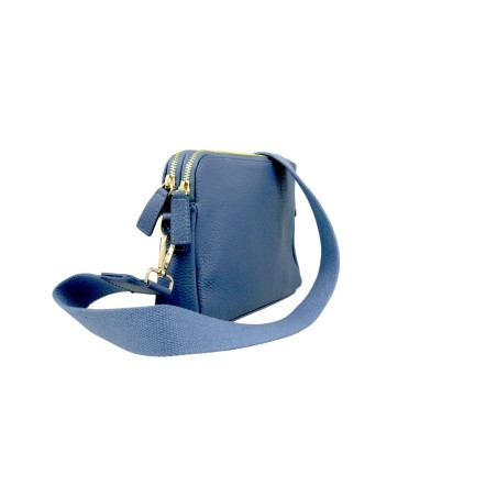 MARTINA - Small bull calf leather bag handmade in Italy