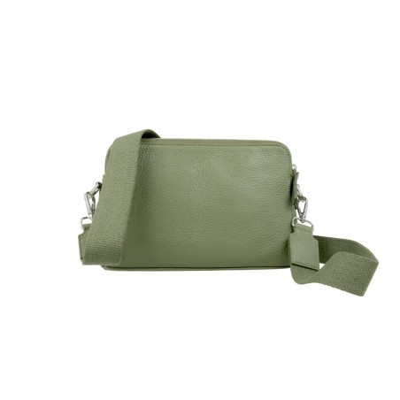 MARTINA - Small bull calf leather bag handmade in Italy