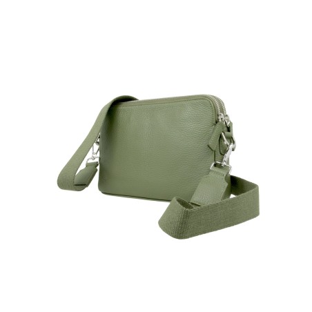 MARTINA - Small bull calf leather bag handmade in Italy