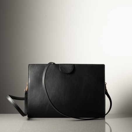 BARBARA CUIR - Sac en cuir de veau fabriqué à la main en Italie