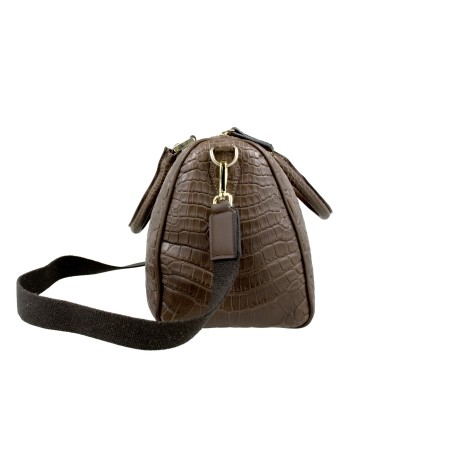 BB CROCODILE - Crocodile leather bag, handmade in Italy