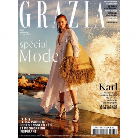 GRAZIA FRANCE MARCH 1ST 2019