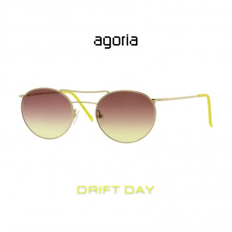 DRIFT DAY - Agoria x Hervé Domar lunettes en métal fabriquées à la main en France