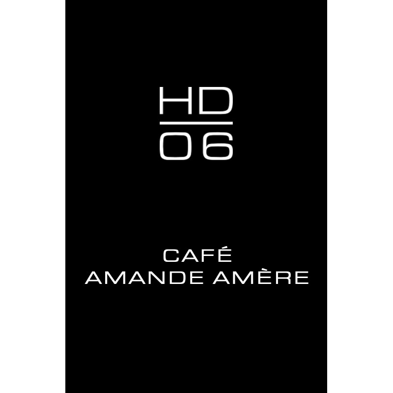 HD 06 CAFÉ AMANDE AMÈRE - Eau de parfum artisanale fabriquée en France