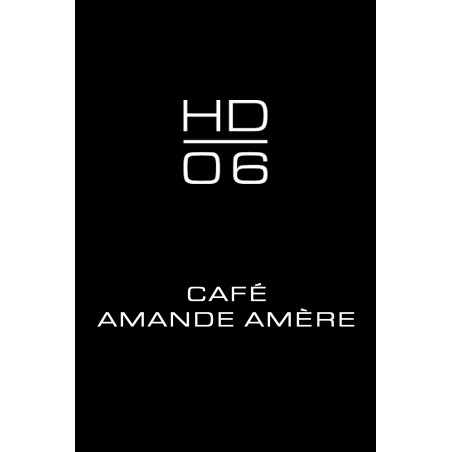 HD 06 CAFÉ AMANDE AMÈRE - Eau de parfum artisanale fabriquée en France