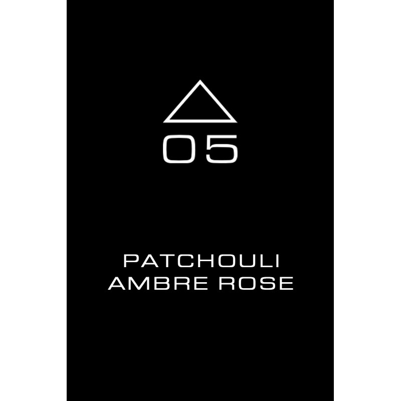 AMBIANCE 05 PATCHOULI AMBRE ROSE - Bougie artisanale fabriquée en France