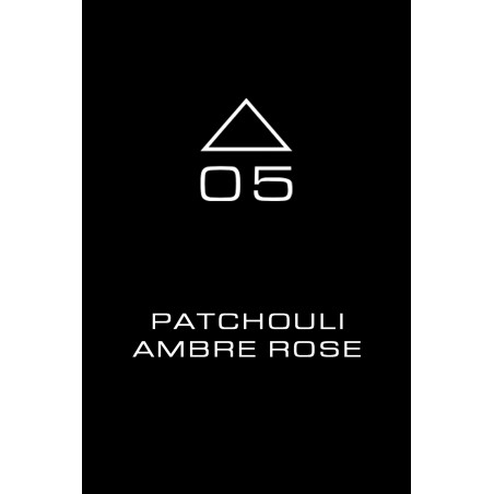 AMBIANCE 05 PATCHOULI AMBRE ROSE - Bougie artisanale fabriquée en France