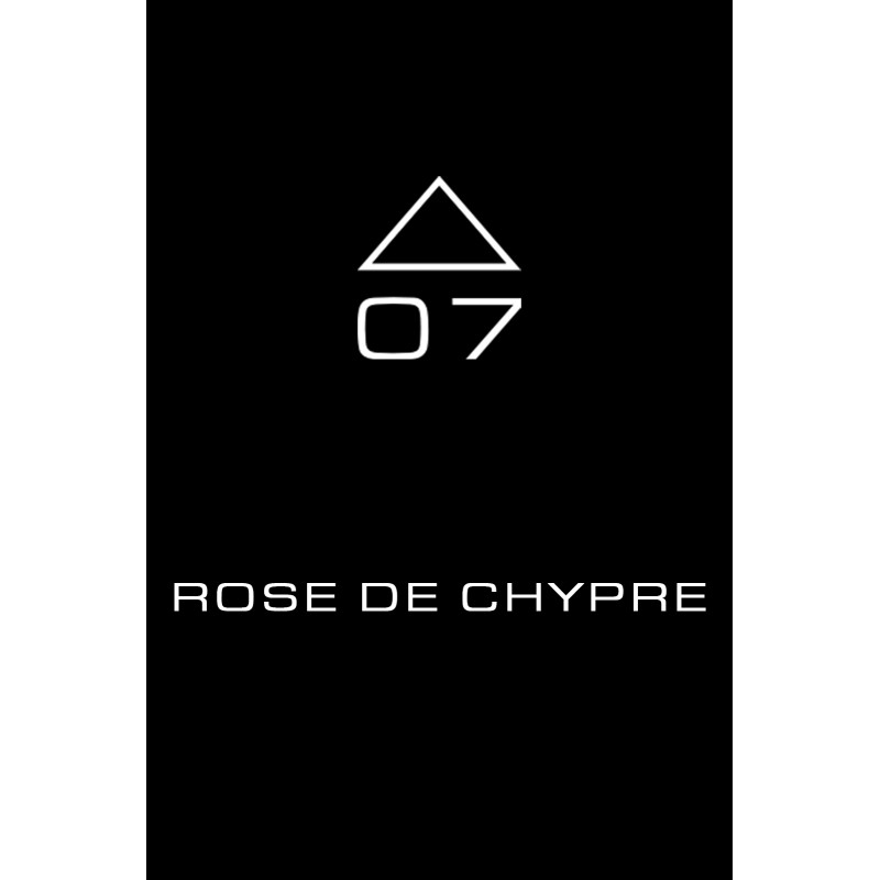 AMBIANCE 07 ROSE DE CHYPRE - Bougie artisanale fabriquée en France