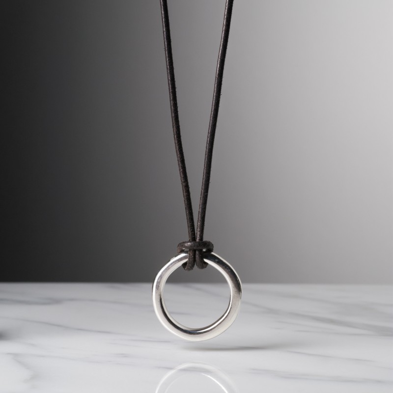 ACCROCHE-MOI 1958 SILVER - Necklace handcrafted by the Hervé Domar workshop
