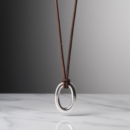 ACCROCHE-MOI 1957 SILVER - Necklace handcrafted by the Hervé Domar workshop