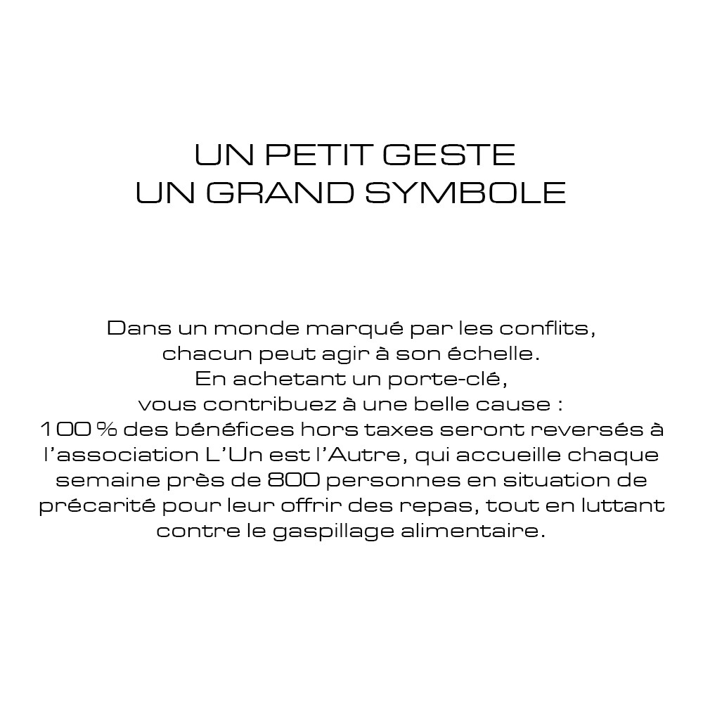 UN PETIT GESTE, UN GRAND SYMBOLE